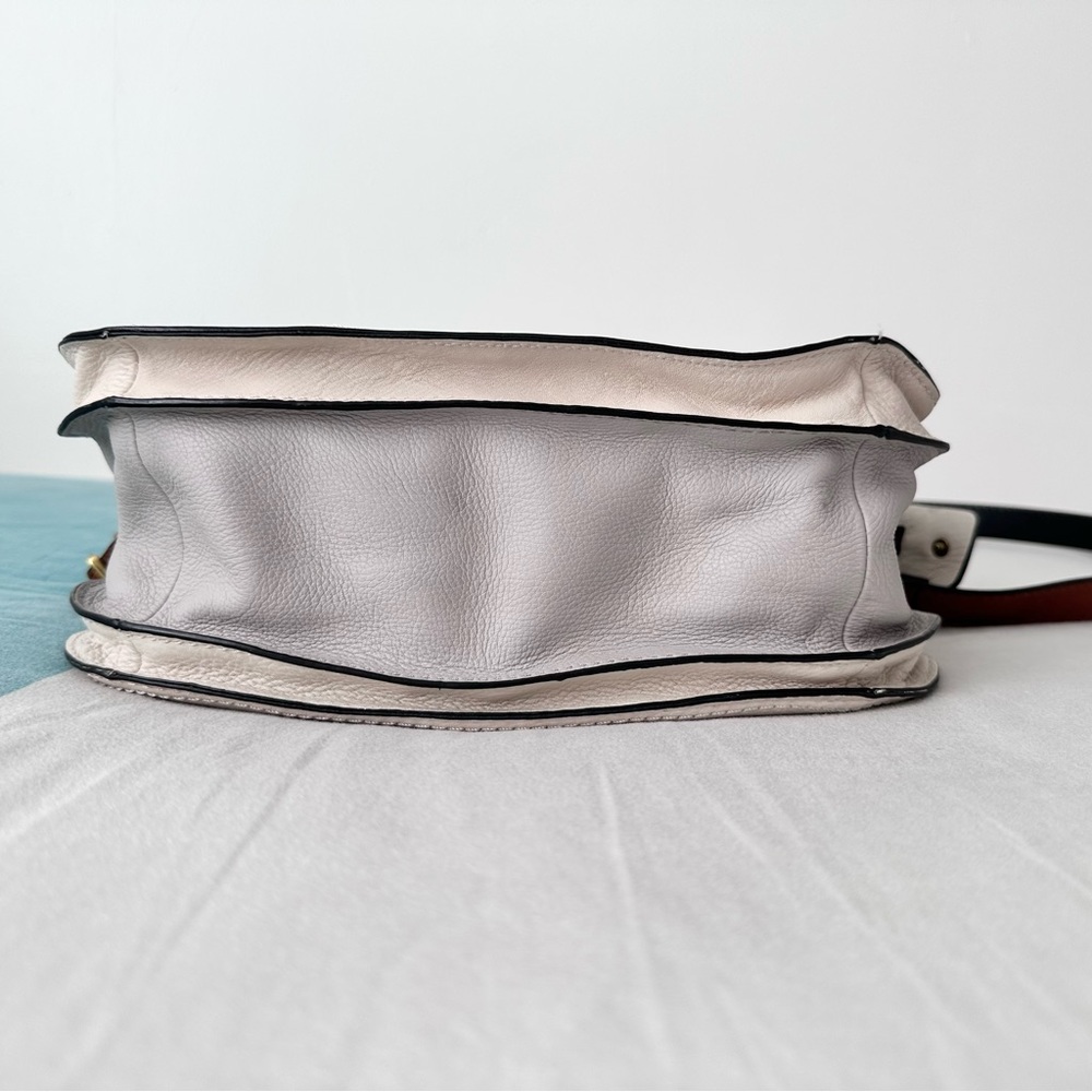 FOSSIL Ryder Leather Satchel in Neutral - Picture 11 of 14